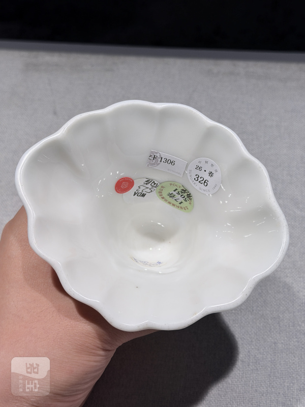 清早期 德化白釉莫奈何杯 - 图9